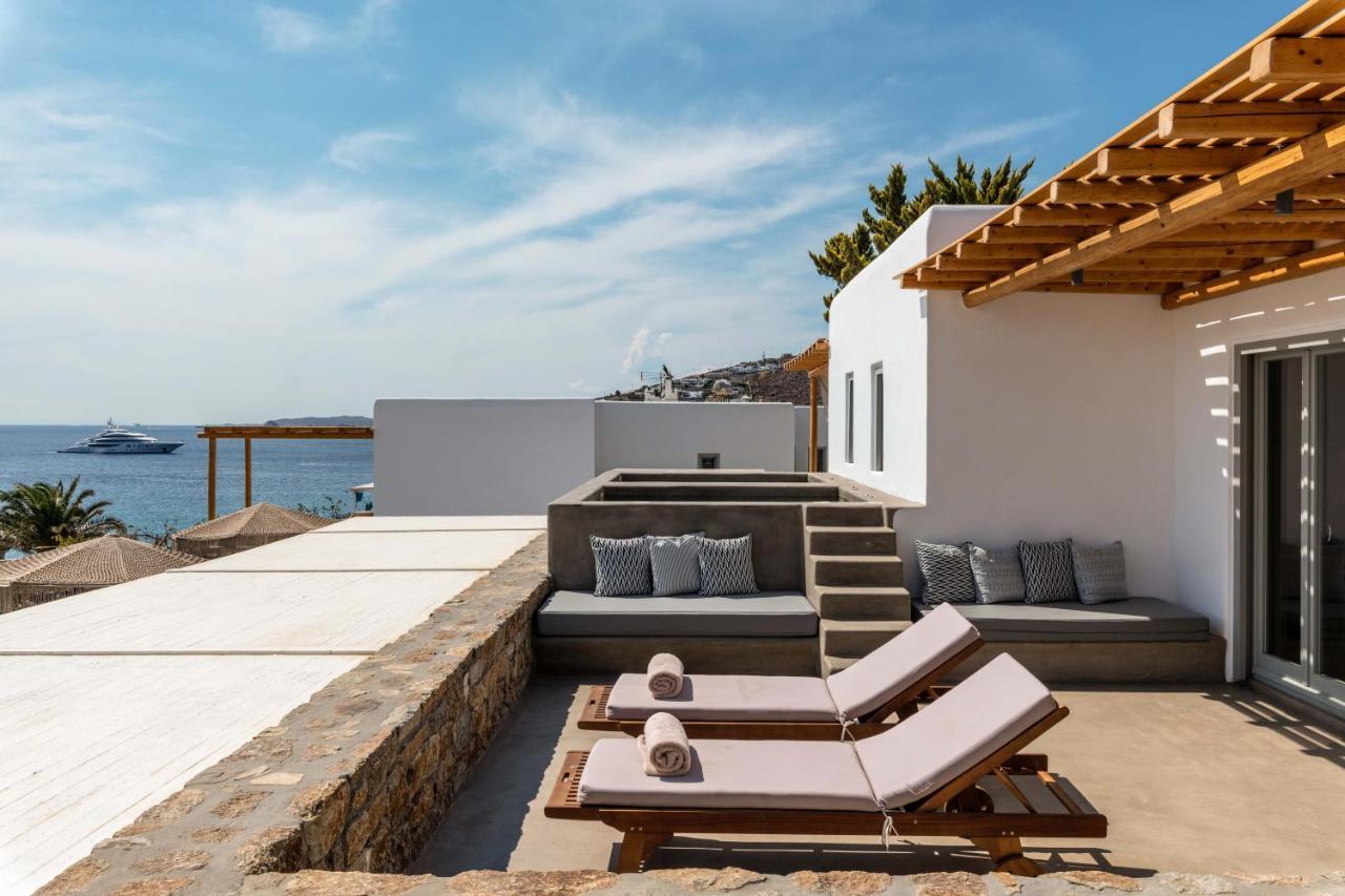 Trinity Mykonos - Villa & Beachfront Boutique Hotel Platys Gialos  Exterior photo